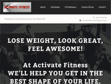Tablet Screenshot of hackettstownfitness.com